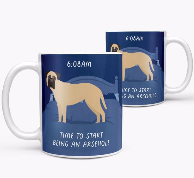 Time to Start: Personalised {breedCommonName} Mug