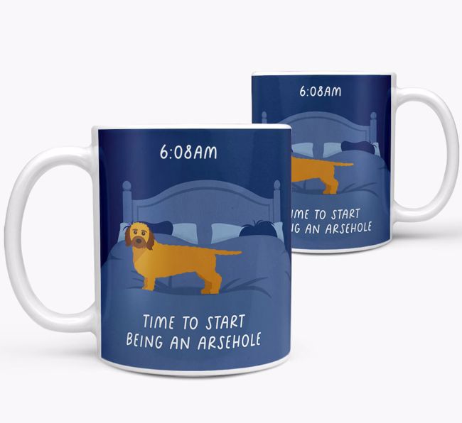 Time to Start: Personalised {breedCommonName} Mug