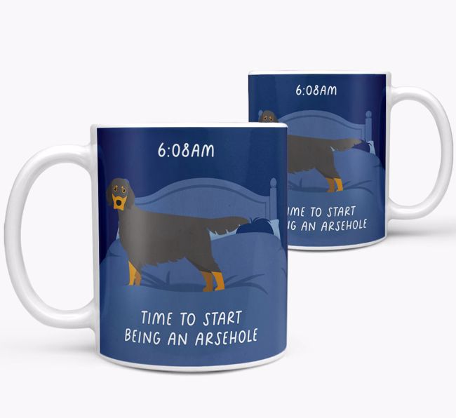 Time to Start: Personalised {breedCommonName} Mug