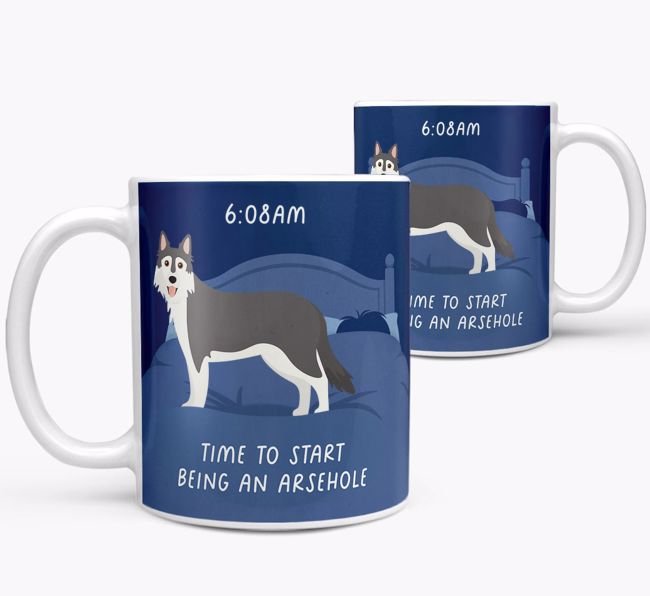 Time to Start: Personalised {breedCommonName} Mug