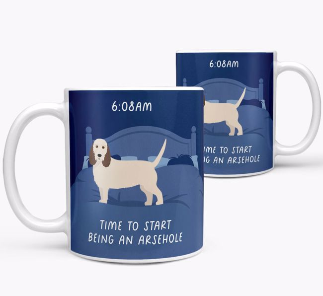 Time to Start: Personalised {breedCommonName} Mug