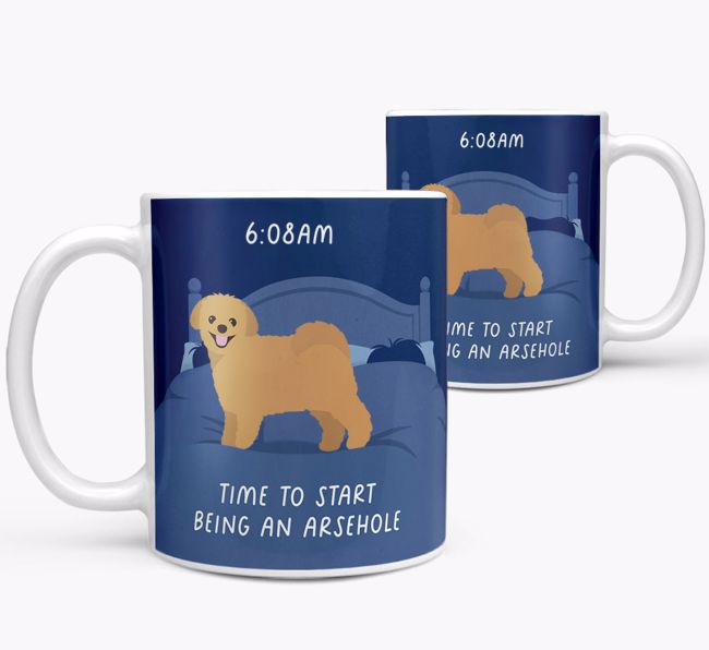 Time to Start: Personalised {breedCommonName} Mug