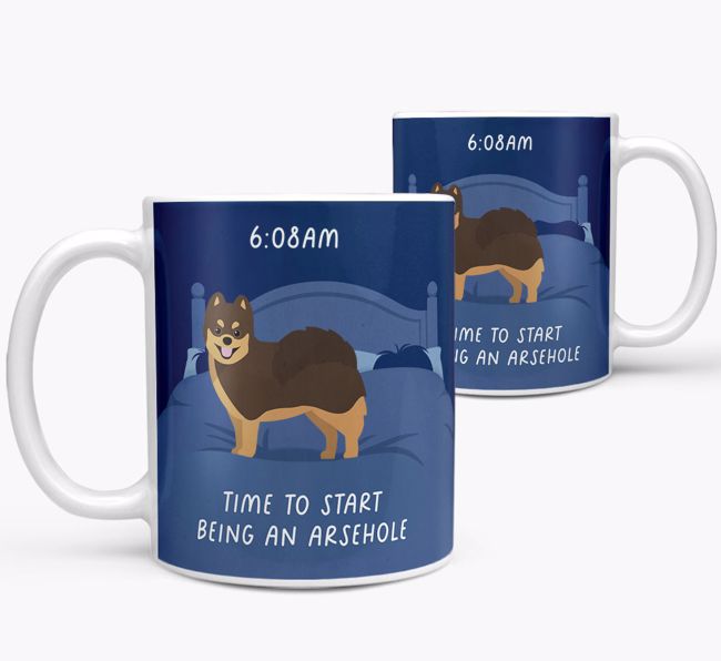 Time to Start: Personalised {breedCommonName} Mug