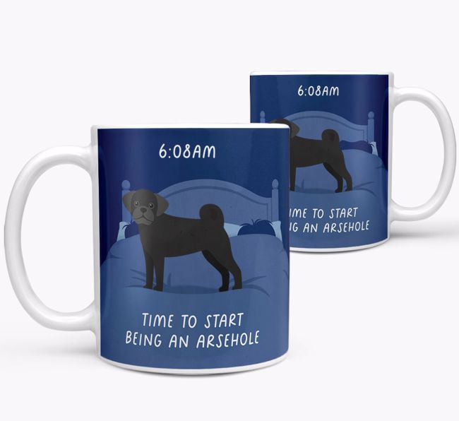 Time to Start: Personalised {breedCommonName} Mug