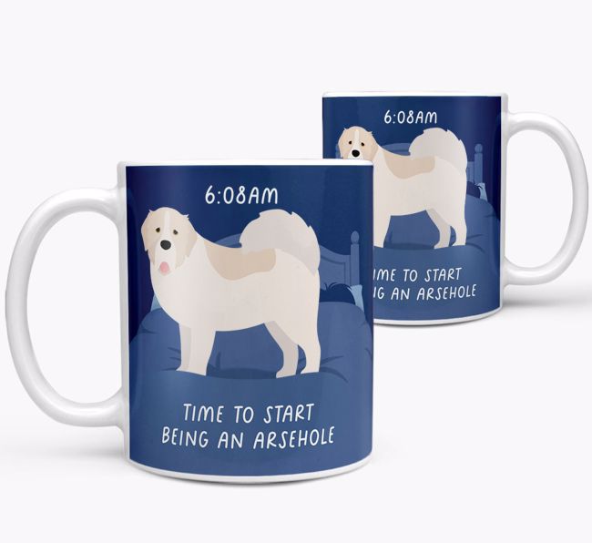 Time to Start: Personalised {breedCommonName} Mug