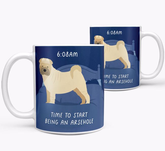 Time to Start: Personalised {breedCommonName} Mug