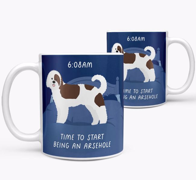 Time to Start: Personalised {breedCommonName} Mug