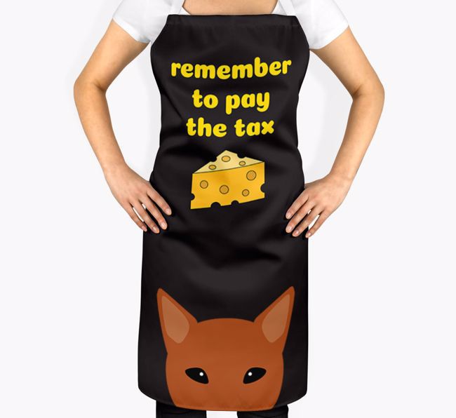 Pay The Tax: Personalised {breedFullName} Apron