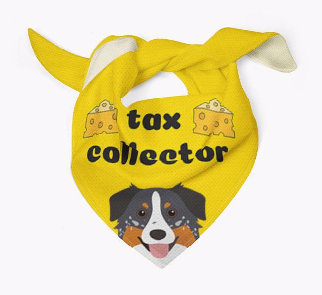 Tax Collector: Personalised {breedFullName} Bandana