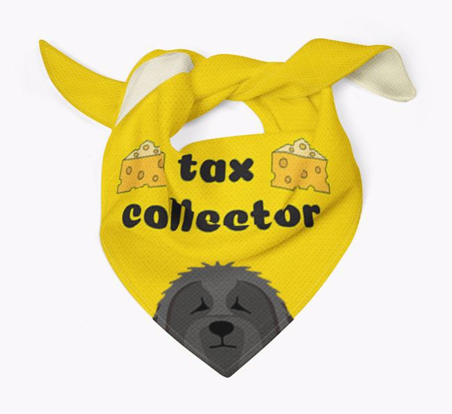 Tax Collector: Personalised {breedFullName} Bandana