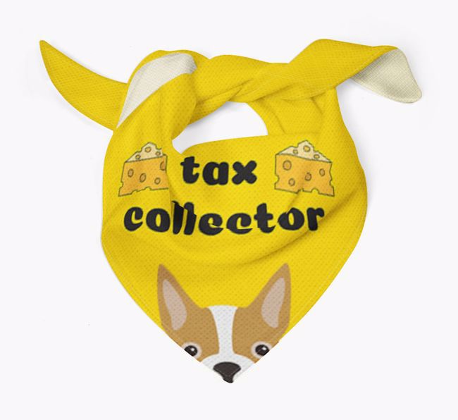 Tax Collector: Personalised {breedFullName} Bandana