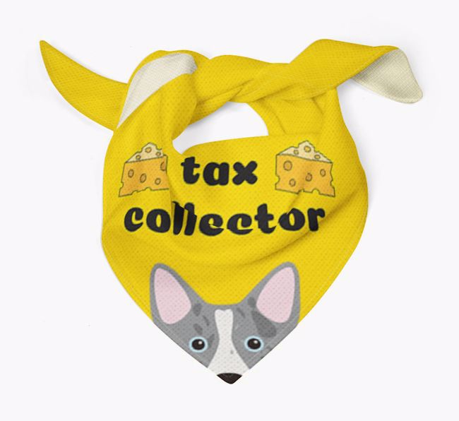 Tax Collector: Personalised {breedFullName} Bandana