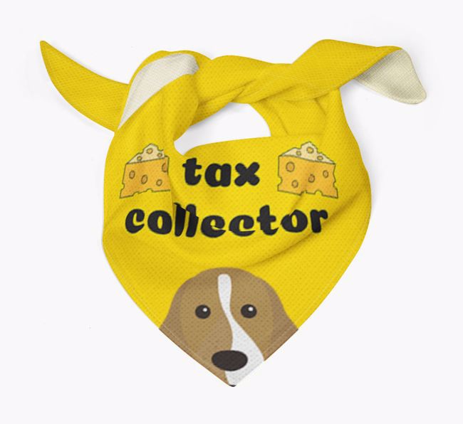 Tax Collector: Personalised {breedFullName} Bandana