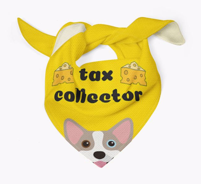 Tax Collector: Personalised {breedFullName} Bandana