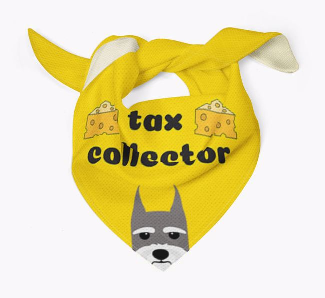 Tax Collector: Personalised {breedFullName} Bandana