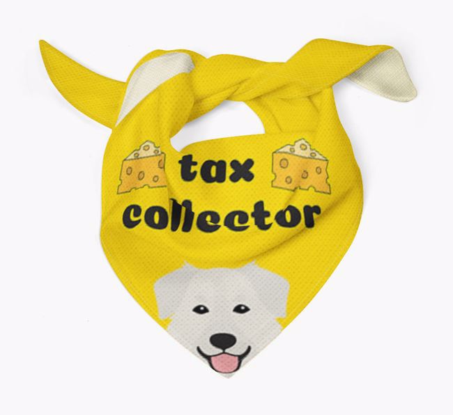 Tax Collector: Personalised {breedFullName} Bandana