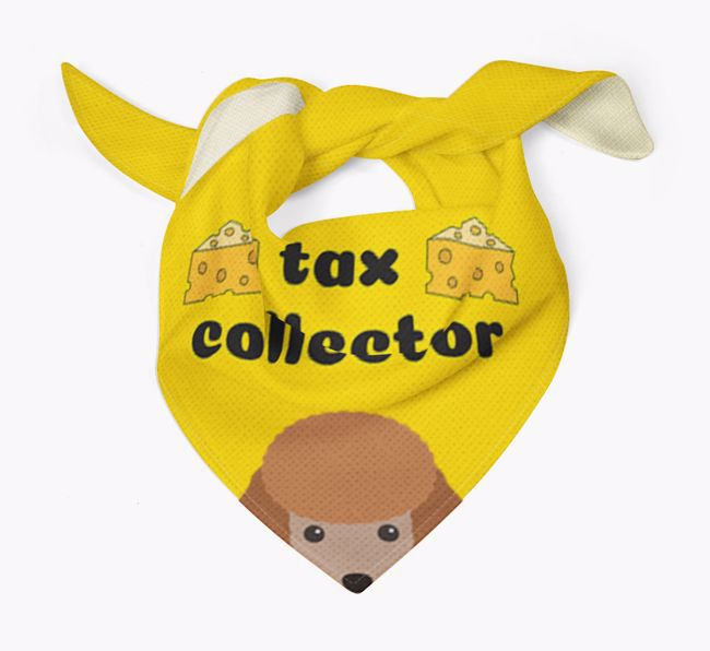 Tax Collector: Personalised {breedFullName} Bandana