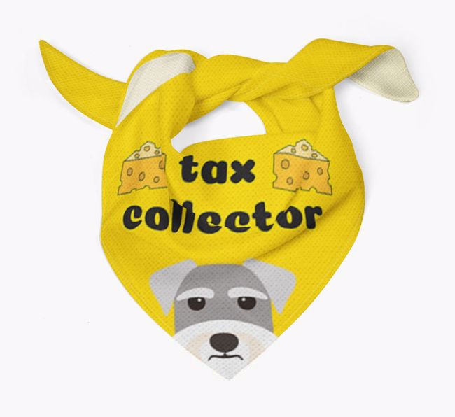 Tax Collector: Personalised {breedFullName} Bandana