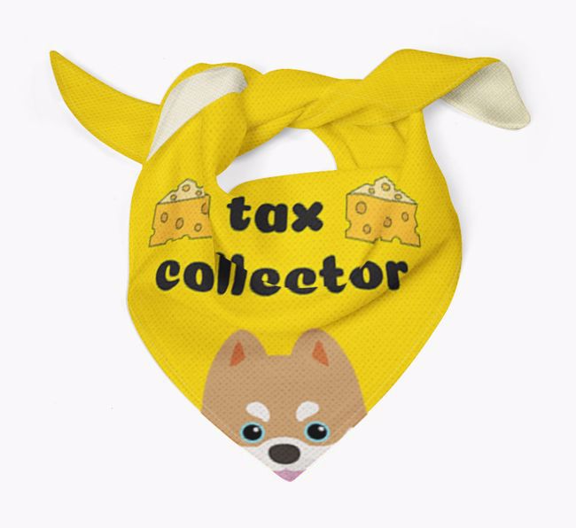 Tax Collector: Personalised {breedFullName} Bandana