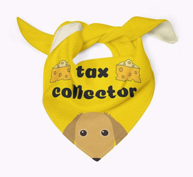 Tax Collector: Personalized {breedFullName} Bandana