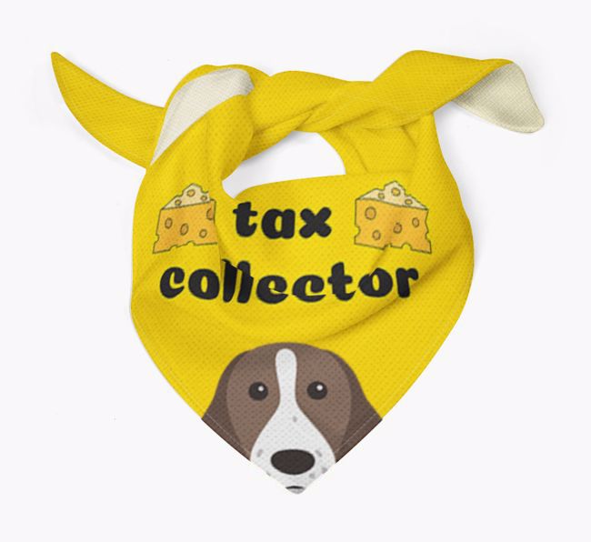 Tax Collector: Personalised {breedFullName} Bandana