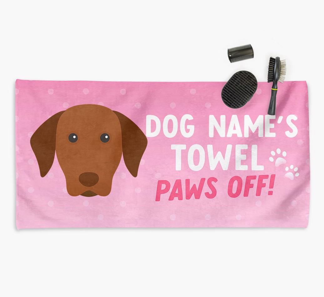 Paws Off: Dog Towel for your {breedCommonName}