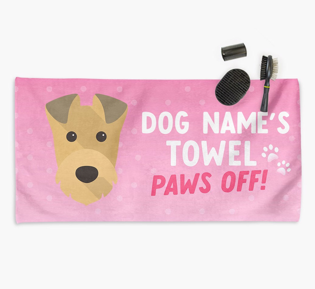 Paws Off: Dog Towel for your {breedCommonName}