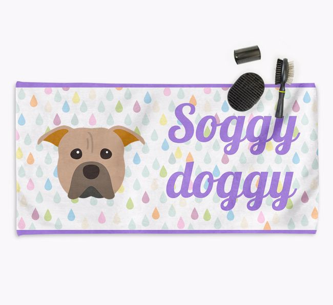 'Soggy Doggy' Towel for your {breedCommonName}