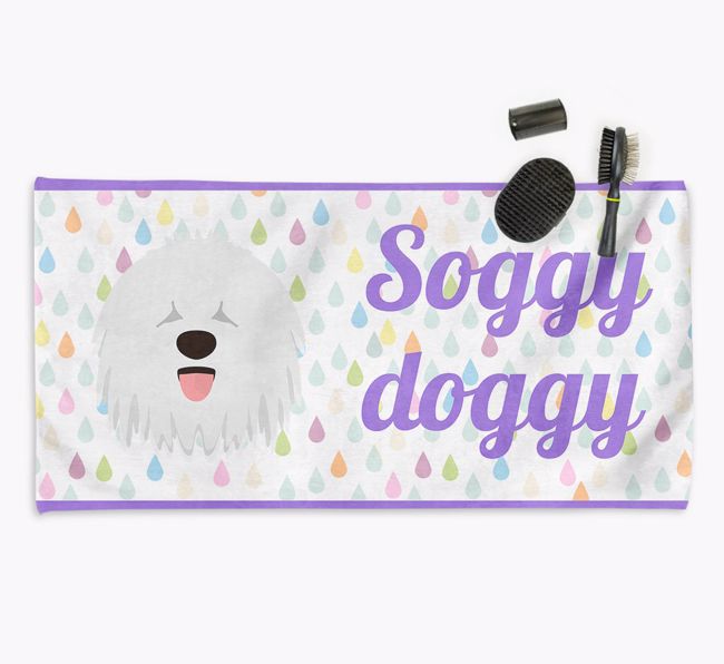 'Soggy Doggy' Towel for your {breedCommonName}