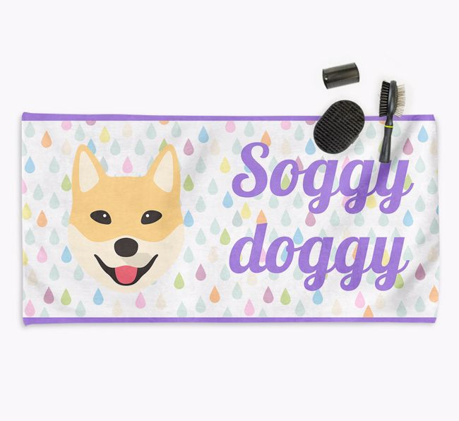 'Soggy Doggy' Towel for your {breedCommonName}