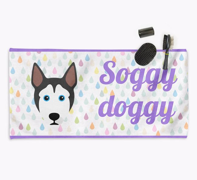 'Soggy Doggy' Towel for your {breedCommonName}