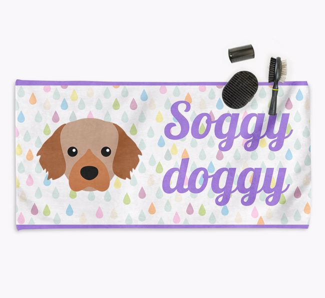 'Soggy Doggy' Towel for your {breedCommonName}