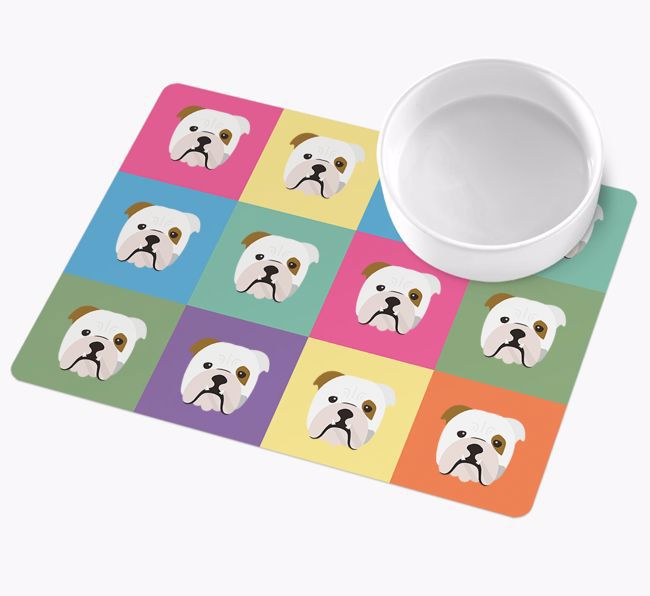 Icon Pattern: Personalised {breedFullName} Wipe Clean Feeding Mat