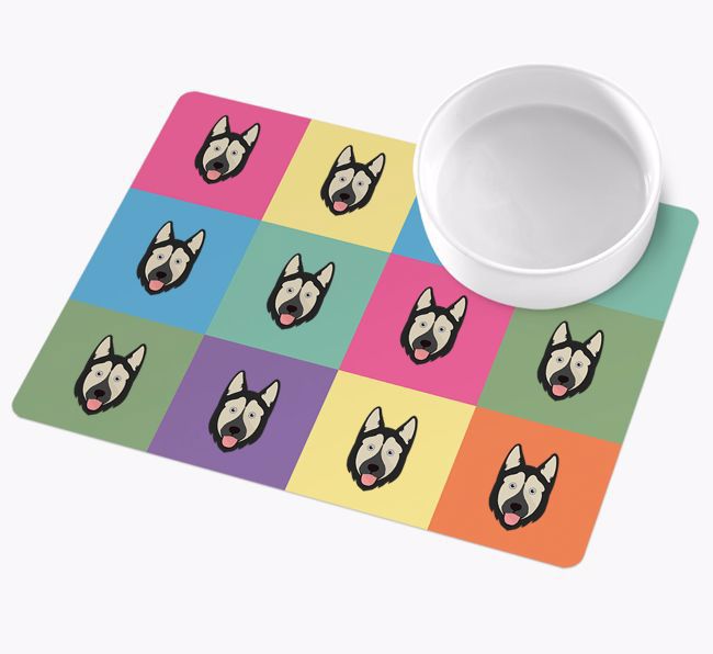 Icon Pattern: Personalised {breedFullName} Wipe Clean Feeding Mat