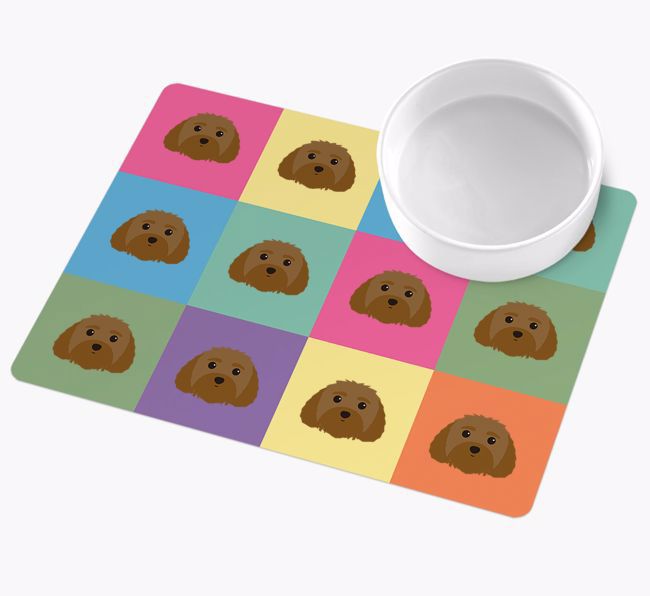 Icon Pattern: Personalised {breedFullName} Wipe Clean Feeding Mat