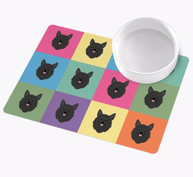 Icon Pattern: Personalised {breedFullName} Wipe Clean Feeding Mat