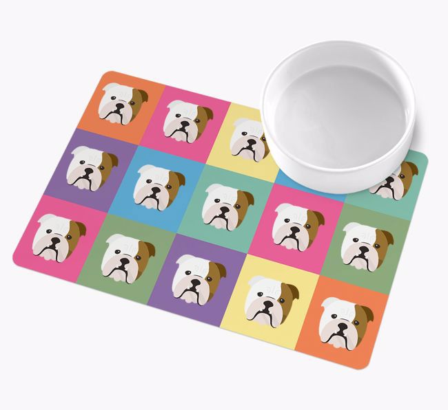 Icon Pattern: Personalized {breedFullName} Wipe Clean Feeding Mat