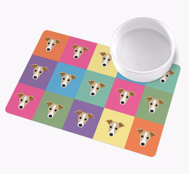 Icon Pattern: Personalized {breedFullName} Wipe Clean Feeding Mat