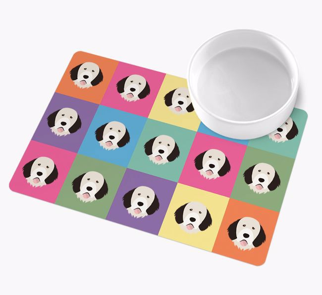 Icon Pattern: Personalized {breedFullName} Wipe Clean Feeding Mat