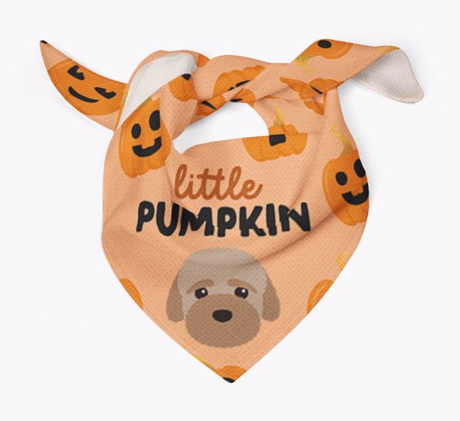 Personalized 'Little Pumpkin' Bandana for your {breedFullName}