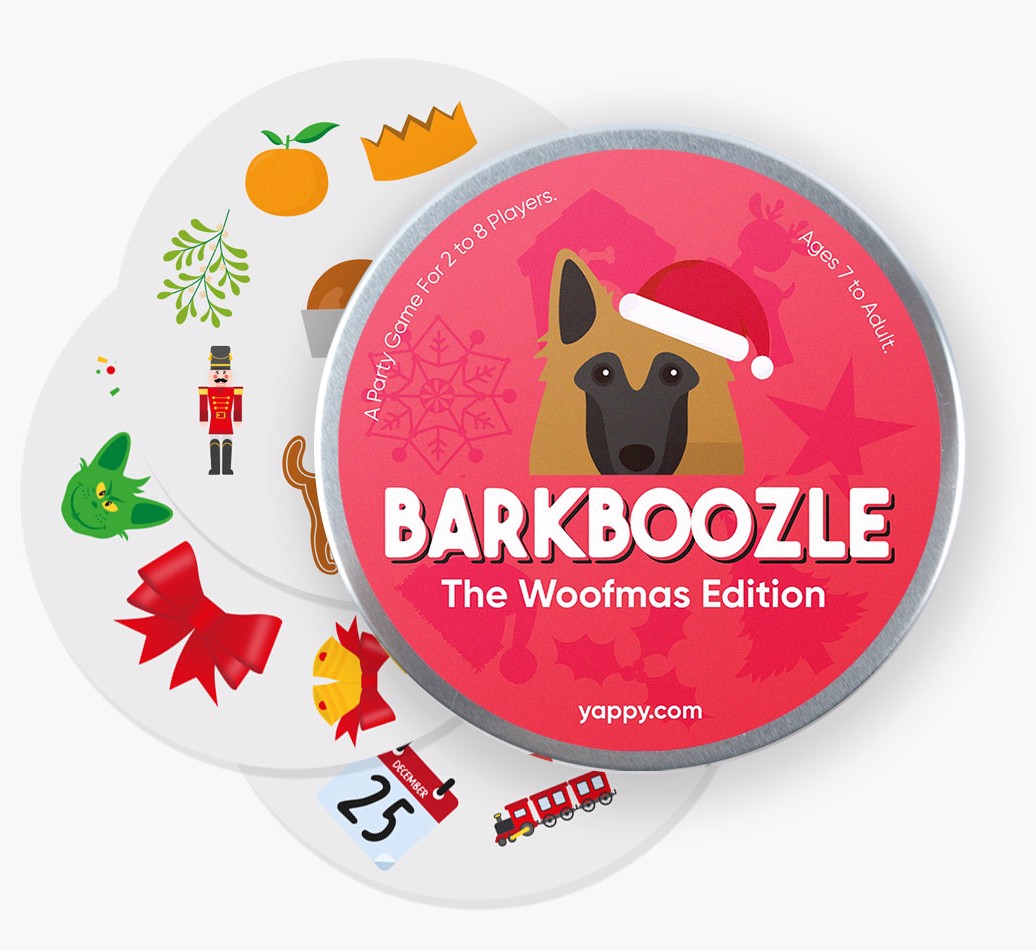 Barkboozle Woofmas Edition - game board