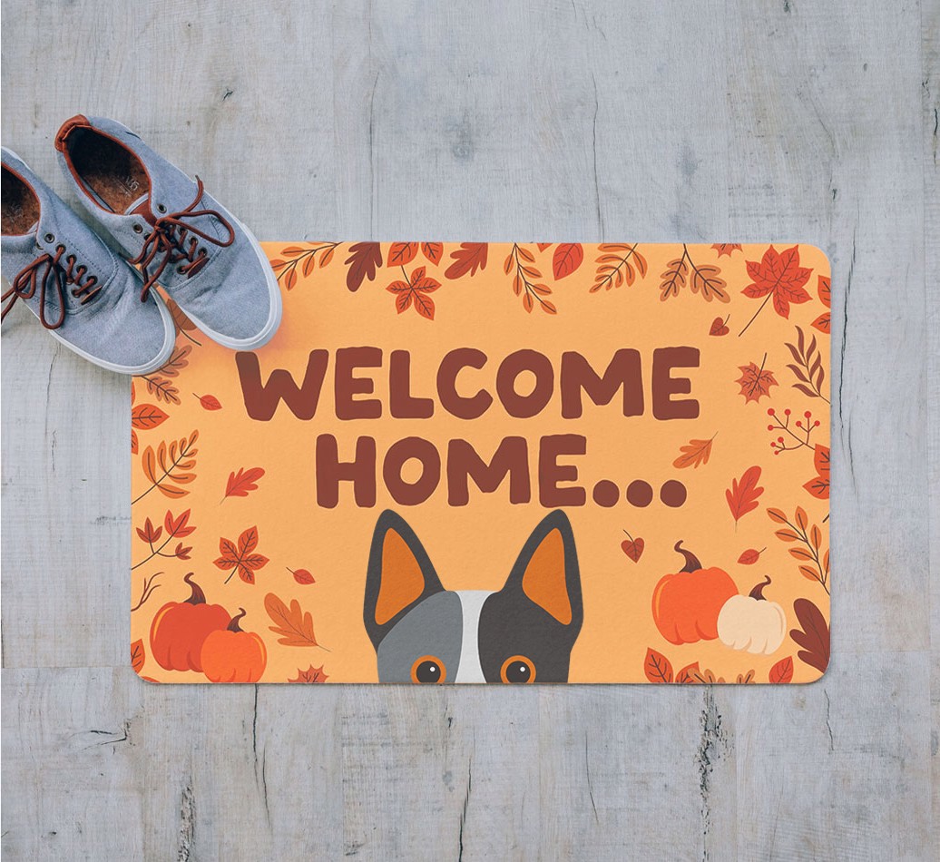 Welcome Home: Personalised {breedFullName} Door Mat