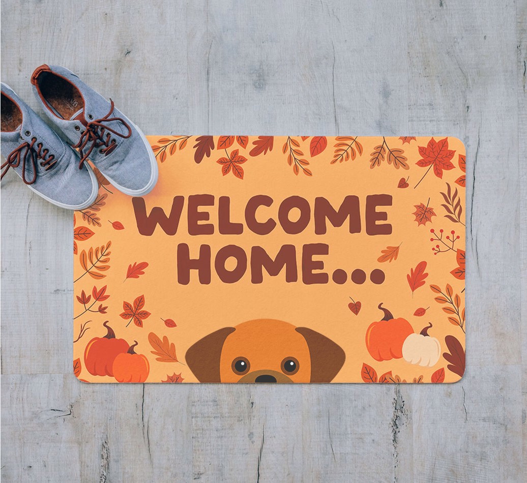Welcome Home: Personalised {breedFullName} Door Mat