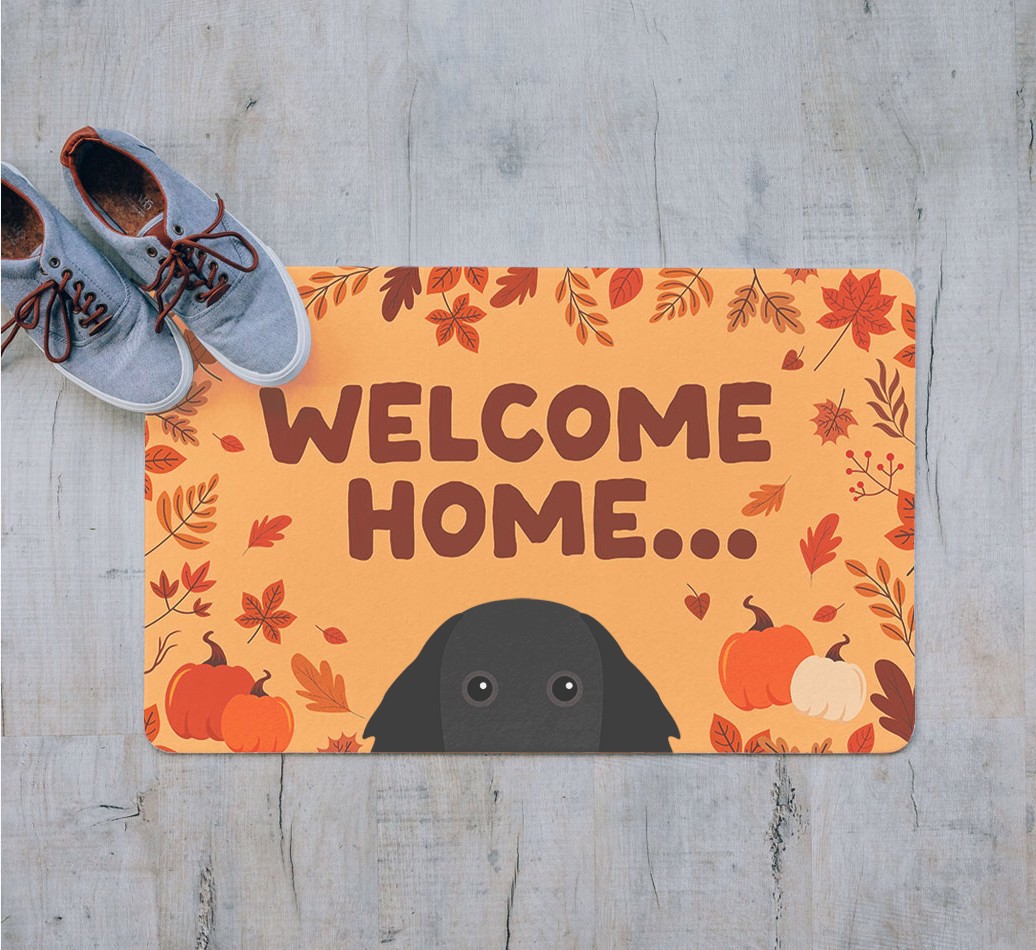 Welcome Home: Personalised {breedFullName} Door Mat