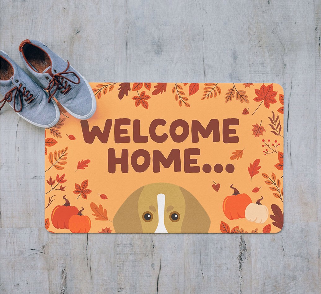 Welcome Home: Personalized {breedFullName} Door Mat