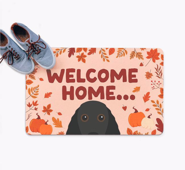 Welcome Home: Personalized {breedFullName} Doormat