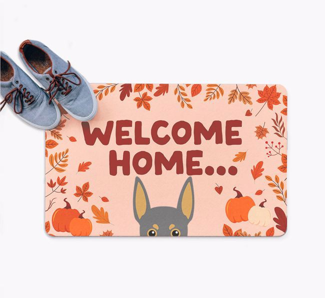 Welcome Home: Personalized {breedFullName} Doormat