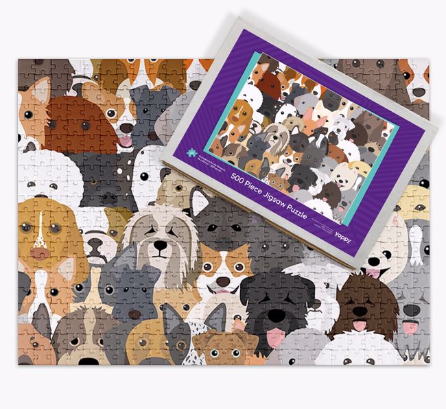 Find Your Dog: Personalized {breedFullName} Jigsaw