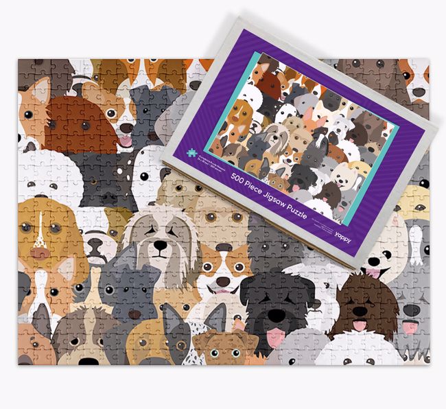 Find Your Dog: Personalized {breedFullName} Jigsaw