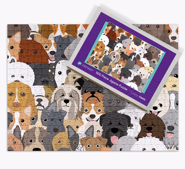 Find Your Dog: Personalized {breedFullName} Jigsaw